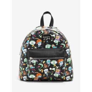 Nickelodeon Invader Zim All Over Placement Characters Mini Backpack NWT